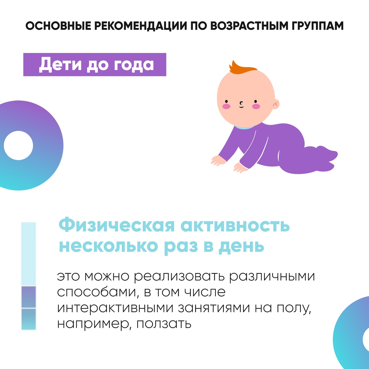 Физическая активность для детей и не только